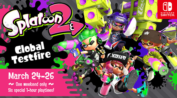 Splatoon 2 Global Testfire beta planned for March